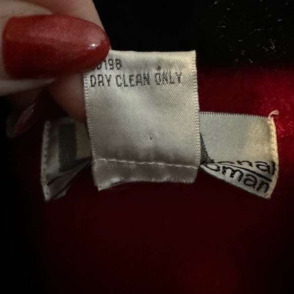 Vintage Western Wool Horse Vest Detachable Fur Collar Cowgirl Cabincore Country - Picture 3 of 13